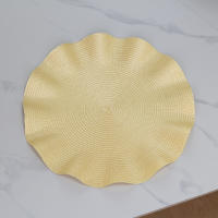 Juego de Placemats Tejidos y Brazo 6 Piezas de Circulo de 15 pulgadas para Mesas de Comedor y Cocina Lavables - details 10