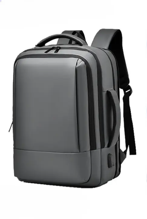 Mochila impermeable de gran capacidad para hombres y mujeres de negocios, mochila de viaje de hombro de 17,3 pulgadas, bolsa para computadora. - 1
