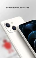 Funda de teléfono de silicona líquida de lujo para Apple iPhone 16, 15, 14, 13, 12, 11 Pro Max, funda suave a prueba de golpes, accesorios para teléfono - details 6