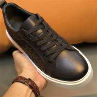 Zapatos de cuero tejidos a mano, zapatos de estilo británico para hombres - details 23