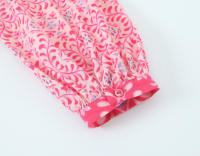 Ropa de mujer estilo europeo y americano de vacaciones vestido casual suelto con estampado largo con cuello en V - details 10