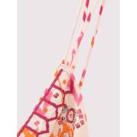 OUWU- Camisetas sin mangas con tirantes estampados de otoño para mujer, blusa recortada informal sin mangas con cuello en V, ropa de calle elegante para vacaciones para mujer - details 8