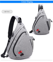 Mochila de Pecho Camuflada Negra para Hombres Bolsa Deportiva Impermeable para Viajes Gran Bolsa Cruzada para Niños y Adultos - details 11