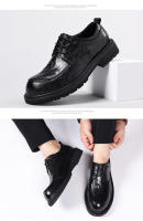 Nuevos zapatos casuales de piel de oveja de primera capa, zapatos de hombre de cuero para negocios - details 14