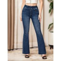 Vaqueros elásticos de cintura alta, pantalones ajustados con realce de cadera - details 1