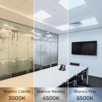 Pack 4x Panel LED 60x60cm 48W, CCT (Selector de Color Blanco Calido, Neutro y Frio), 5000 Lúmenes, Driver incluido - details 2