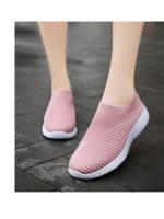 Zapatos para caminar para mujer, zapatillas de calcetín a la moda, mocasines cómodos y transpirables, zapatos informales antideslizantes - details 19
