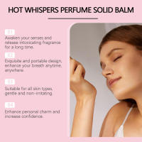 Crema Sólida de Bolsillo Portátil con Ligera Fragancia, Elegante, Refrescante, Sedosa, Rosa - details 8