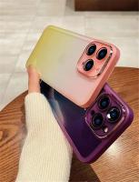 Funda de teléfono transparente con degradado de lujo y arcoíris para iPhone 16 Pro Max 15 14 13 12 11 X XR XS Plus, a prueba de golpes y con protección para la cámara - details 11