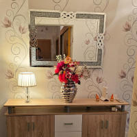 Espejo de Pared Grande para decoración, Espejo Rectangular Moderno, Elegante, Artístico, para salón de belleza, Recibidor de Entrada, 90x60x2,5 cm - details 1