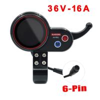 Medidor de salpicadero de patinete eléctrico, NJ-AOXIONG, 36V, 48V, ajustable, 6 pines - details 1