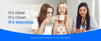 Waterdrop Filtro de Café TÜV SÜD, Certificado, Compatible con DeLonghi®DLSC002, 9310926, SER3017, 5513292811 (10) - details 0