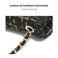 Temperamento de nicho luz de lujo Xiaoxiangfeng bolsa cadena 2025 nueva bolsa de hombro portátil - details 10