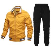 2025 conjunto de chaqueta de dos piezas de primavera chaqueta casual chaqueta bomber conjunto de chaqueta de alta calidad correr deportes - details 3