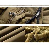 Chaqueta cálida con capucha para hombre, abrigos gruesos, chaquetas casuales a la moda, Otoño e Invierno - details 7