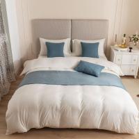 Carrileras Decorativas Para Cama con Patrón de Concha en Terciopelo Nuevo Diseño en Color Gris Rosa Amarillo Azul Verde Material Poliéster Hecho en China - details 20