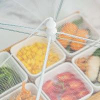 Cubierta de malla plegable para alimentos, paraguas antimosquitos, transpirable, accesorios de cocina - details 4
