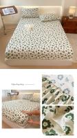 Bonenjoy-sábana ajustable de estilo Floral, ropa de cama suave, transpirable, protectores de colchón, fundas de cama para el hogar (sin funda de almohada) - details 1