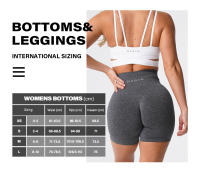 Pantalones Cortos Deportivos para Mujer Nvgtn Seamless Pro Spandex Respirables con Elástico para Fitness y Correr Normales Productos de Marca NVGTN - details 1