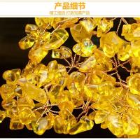 Lingote de oro chino de la suerte, árbol de la fortuna de cristal, adorno de riqueza, decoración de mesa para el hogar y la Oficina, artesanías de mesa - details 2