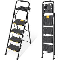 Escalera Doméstica con Bloqueo de Seguridad Carga hasta 360 kg Paso Antideslizante - details 0