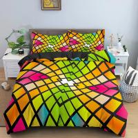 Funda de Edredón 3D Tema Espacial Microfibra Sencillo Doble Twin Queen King Tamaño 2/3 Piezas Juego de Ropa de Cama - details 8