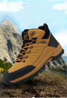 Zapatos de senderismo populares para hombre, zapatillas de cuero para exteriores, botas de montaña, calzado de escalada, trotar, Trekking - details 1