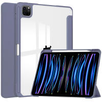Funda Antigolpes con Tapa Trasera Transparente, Soporte Integrado para Lápiz, para iPad Pro 11, 2024 - details 1