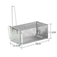 Trampa automática con autobloqueo para ratas, caja de cebo para Control de plagas, jaula para ratones, trampa para ratones, trampa para roedores - details 6