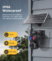 Cámara Solar SHIWOJIA 6MP Zoom 36X Seguridad Nocturna Rastreo Humano WIFI Batería Lente Doble - details 16