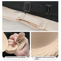 Sujetador Invisible para mujer, sujetadores con escote en U profundo, Top sin espalda para vestidos, lencería Sexy con correa transparente, ropa interior push-up sin tirantes - details 5