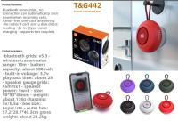 Altavoz Bluetooth para baño, Subwoofer Inalámbrico para exteriores, Mini Altavoz Bluetooth, Parlante Bocina Bluetooth Caixa De Som TG442 - details 6