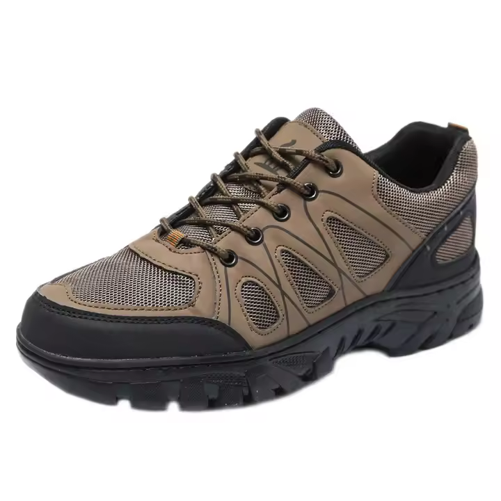 Zapatos de seguridad para el trabajo, botas para hombre, zapatillas de trabajo a la moda, zapatos para hombre, botas de trabajo para adultos, zapatos con punta de acero, botas de seguridad indestructibles para hombre - 1