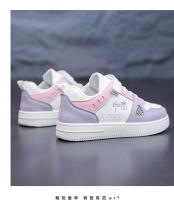 Zapatos de tablero para estudiantes de primaria versión coreana zapatos de marea zapatos casuales para niños adolescentes conveniente Velcro zapatos deportivos para niñas zapatos de monopatín - details 8