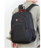 Moqueta Aleatoria con Cremallera, Mochila de Gran Capacidad para Senderismo al Aire Libre y Acampada para Hombres, Compatible con Portátil de 17 Pulgadas, Mochila Escolar Duradera con Múltiples Compartimentos, Diseño Multicapa, Protección Lumbar - details 0