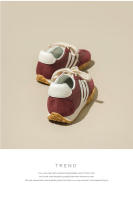 Nuevos zapatos Dexun rojos casuales, los mismos zapatos deportivos para papá en el centro comercial, cómodos zapatos retro Forrest Gump. - details 31
