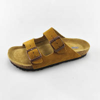 Zapatillas de cuero de vacuno, zapatillas frescas, zapatos de playa de verano, suela antideslizante suave, zapatos de pareja para hombres y mujeres - details 25