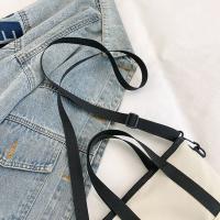 Mini bolso de hombro de nailon de secado rápido para hombre, bandolera con colgante Harajuku, monedero de Color sólido, paquete para teléfono móvil al aire libre - details 5