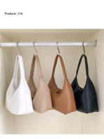 Nicho de gama alta sentido bolso de hombro de gran capacidad casual y versátil otoño simple pu bolso de cuero suave mujer - details 20