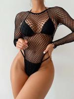 Lencería Sexy de OLOEY Diseño a Cuadros para Mujeres Retroactivo, Sin Garantías - details 3