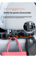 Almohada cervical para coche de 3 ejes |   Ganchos Dobles + Memoria Ortopédica |   Soporte Lumbar Ajustable |   Diseño Lateral para Dormir |   Universal para todos los coches |   Miravia España" - details 12