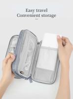 Bolsa Digital portátil de viaje, cargador, Cable de datos, organizador USB, bolsa de almacenamiento de accesorios electrónicos impermeable - details 2