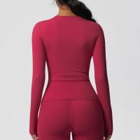 Camisetas de Entrenamiento Sin Costuras para Mujer Ropa Deportiva de Yoga de Manga Larga - details 39