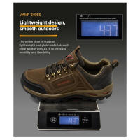 Zapatos de senderismo antideslizantes para hombre y mujer, zapatillas de Trekking de escalada al aire libre, botines de senderismo de montaña, zapatos casuales para caminar - details 10
