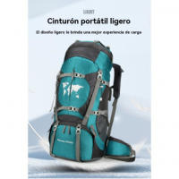 70 litros de gran capacidad bolsa de senderismo oxford tela al aire libre senderismo bolsa de hombro viajes camping soporte mochilas - details 5