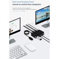 Conmutador USB 3,0 KVM, conmutador compartido, 2 entradas, 4 salidas, para ordenador portátil, PC, teclado, ratón, impresora - details 2