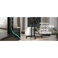 mueble tv 65 pulgadas, soporte television ruedas, soporte movil tv