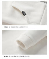 Sudadera con capucha para hombre en talla grande estilo casual para otoño-invierno - details 11