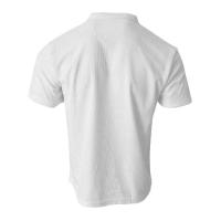 24 Nueva colección de verano transfronteriza europea y americana: Peco Waffle Camiseta de manga corta para hombre con cuello - details 7
