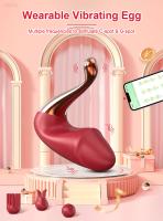 Vibrador de punto G 2024 para mujer, juguete sexual, estimulador de clítoris, aplicación Bluetooth, Control remoto, usable, huevo de amor - details 0